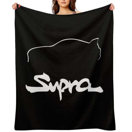 Toyota Supra MKIV JZA80 Wrinkle-free Throw Blanket