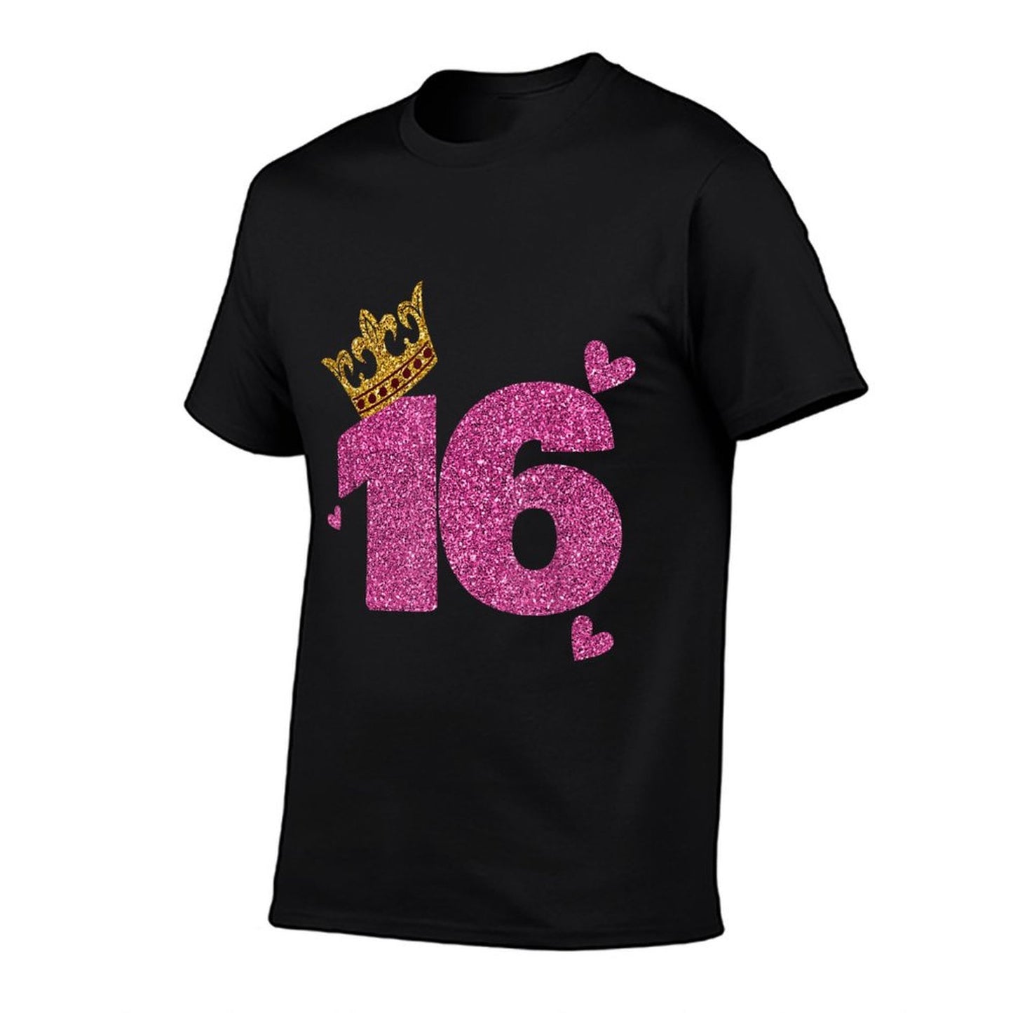 16th Birthday Crown 16 Years Old Bday Versatile T-Shirt