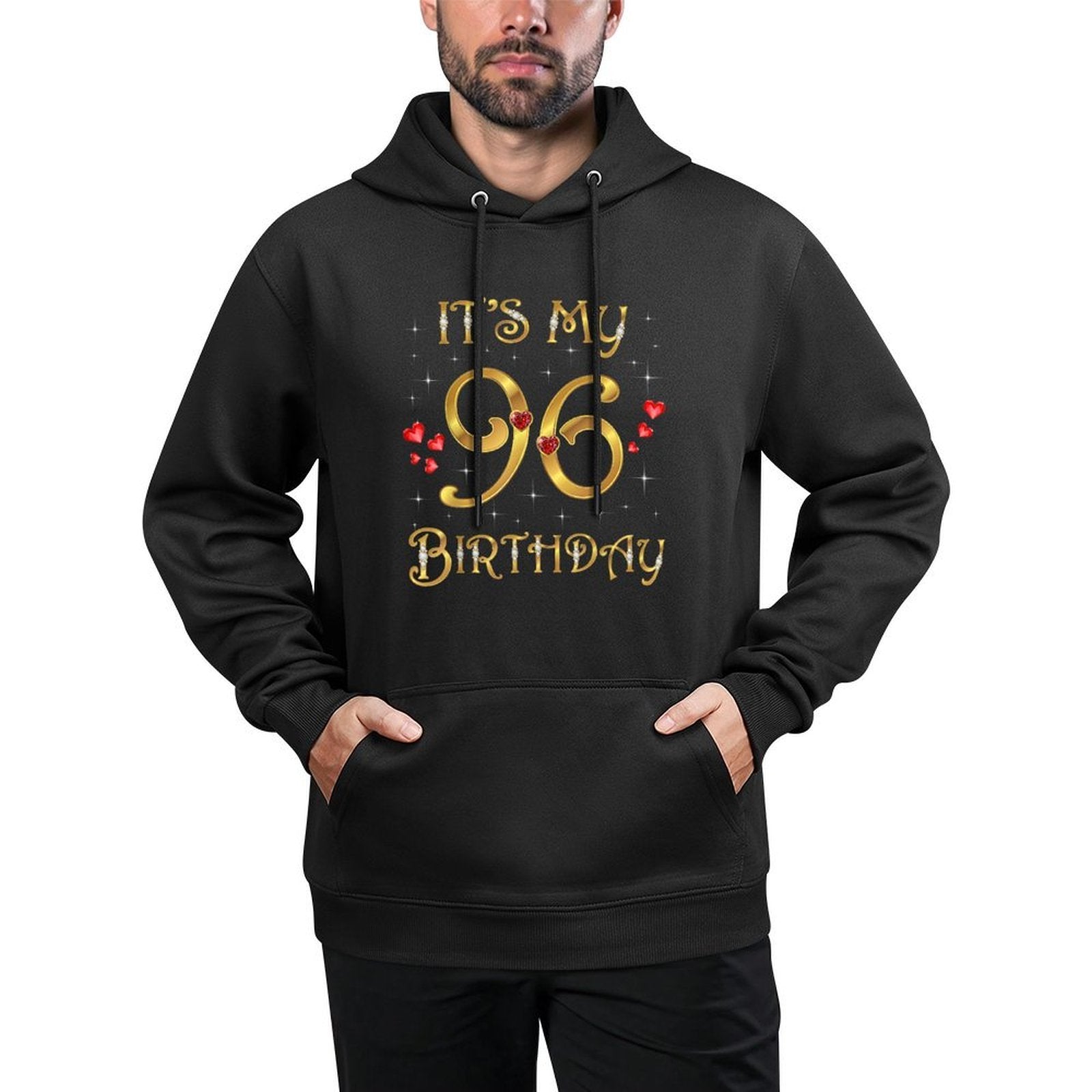 Its My 96th Birthday, 96 Years Old, 96th Birthday Queen Casual Wear Hoodie