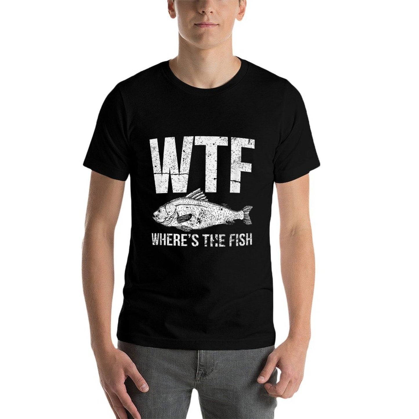 WTF Wheres The Fish Eco-friendly Material T-Shirt