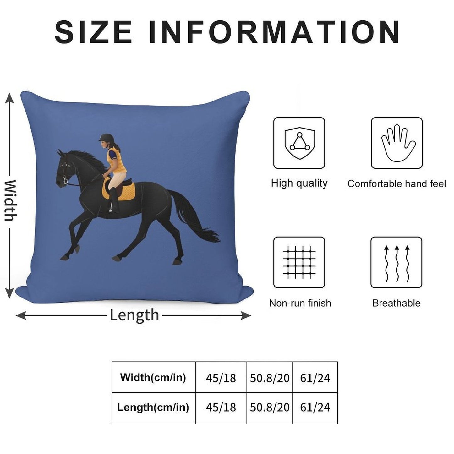 Zoe And Raven from Free Rein - Equine Rampaige Soft Warmth Comfort Throw Pillow