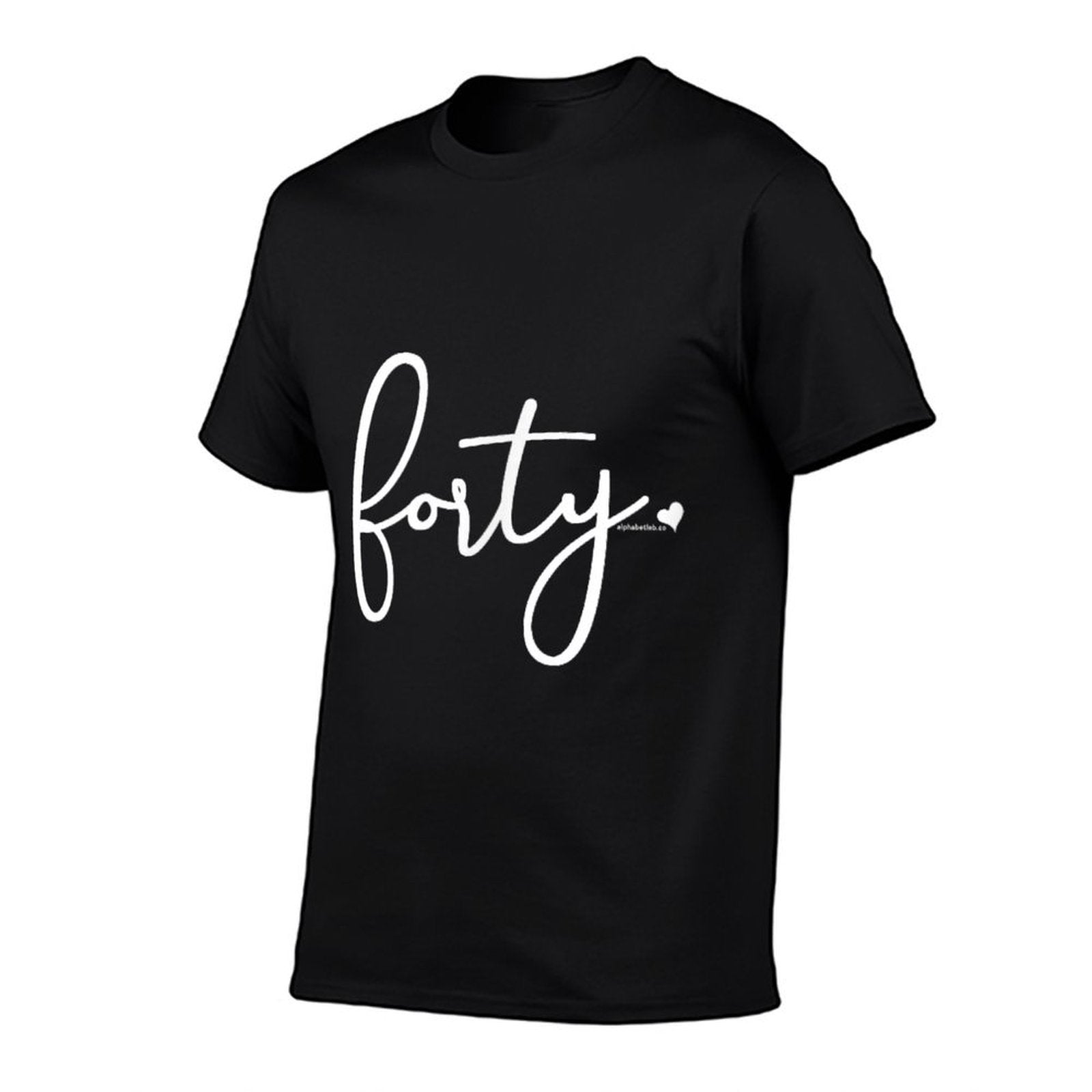 40th Birthday Gift Ideas for Her  Forty Design Party Women  Oversized Silhouette T-Shirt