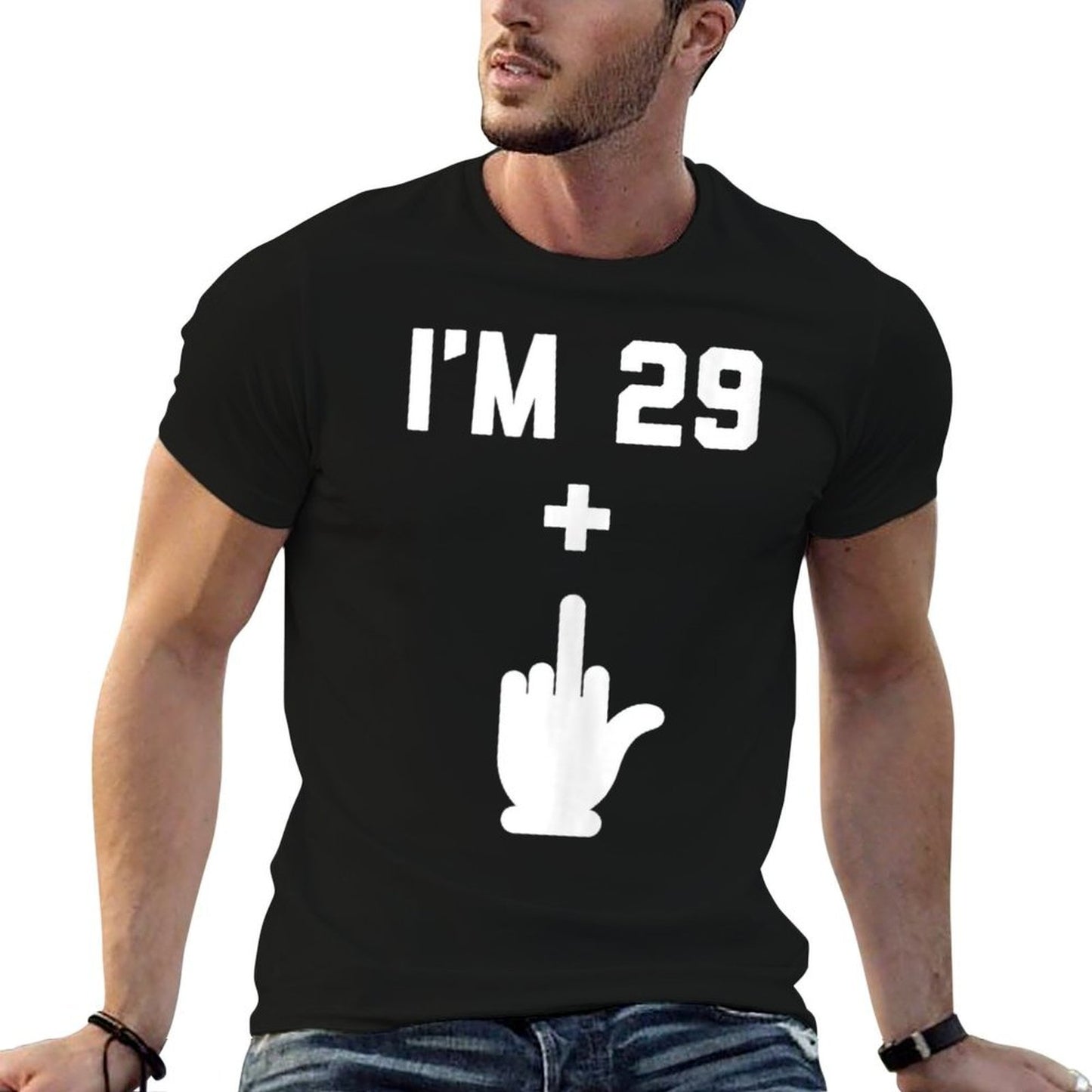 29 Plus 1 Middle Finger BDay FUNNY 30th Birthday Comfortable T-Shirt