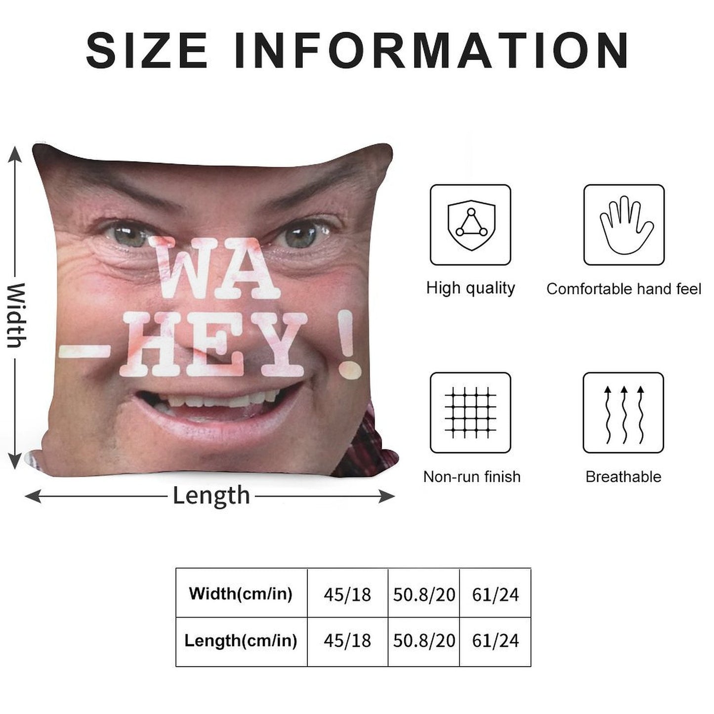 Wa-Hey! Wheeler Dealers Mike Brewer Tee Soft Durable Construction Throw Pillow