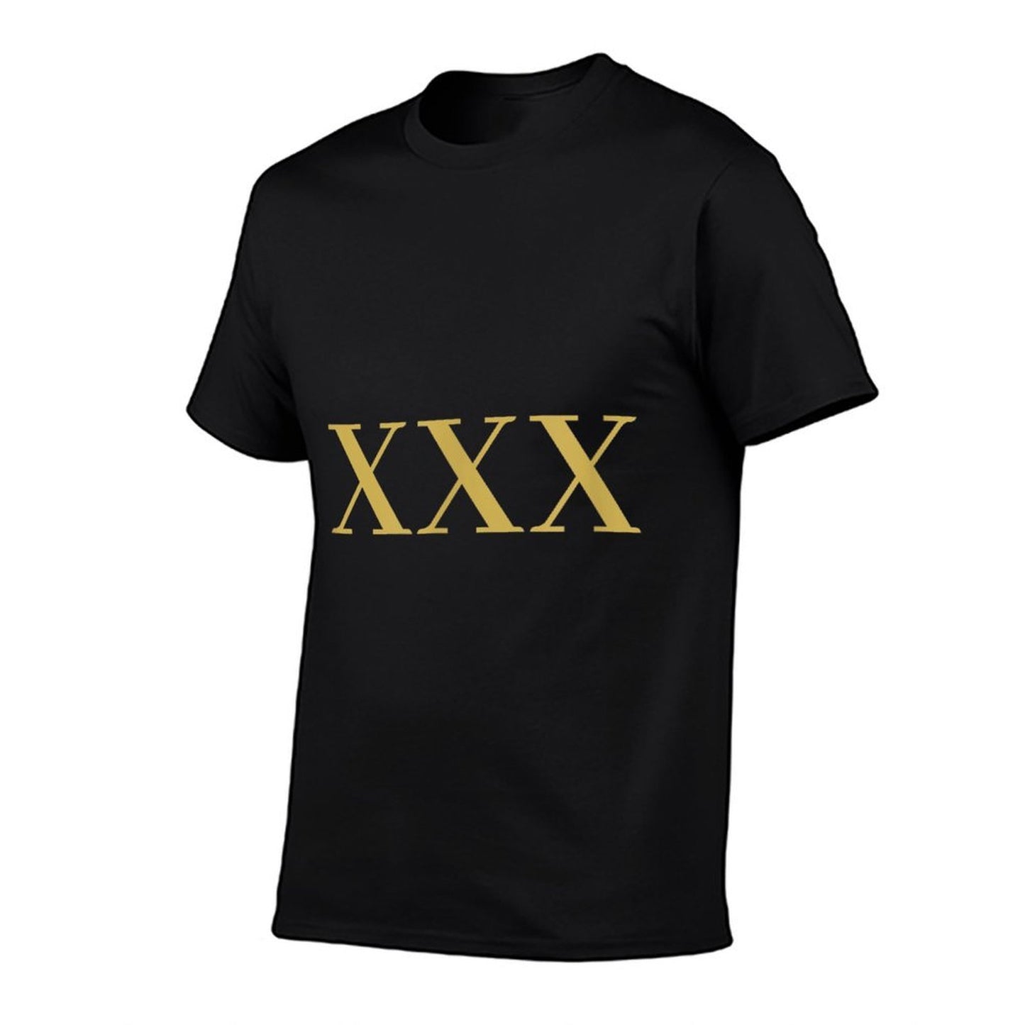 XXX - 30 Years Funny 30th Birthday Apparel Heathered Texture T-Shirt