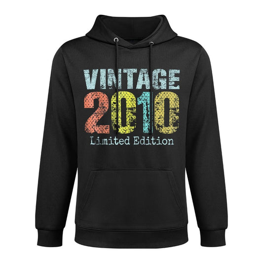 Vintage 2010 Limited Edition 15th Birthday Gifts 15 Year Old Unisex Design Hoodie