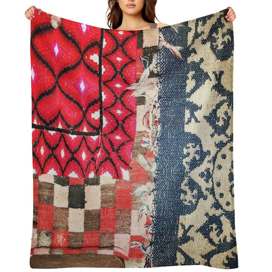 Traditional Pattern Easy Care Throw Blanket