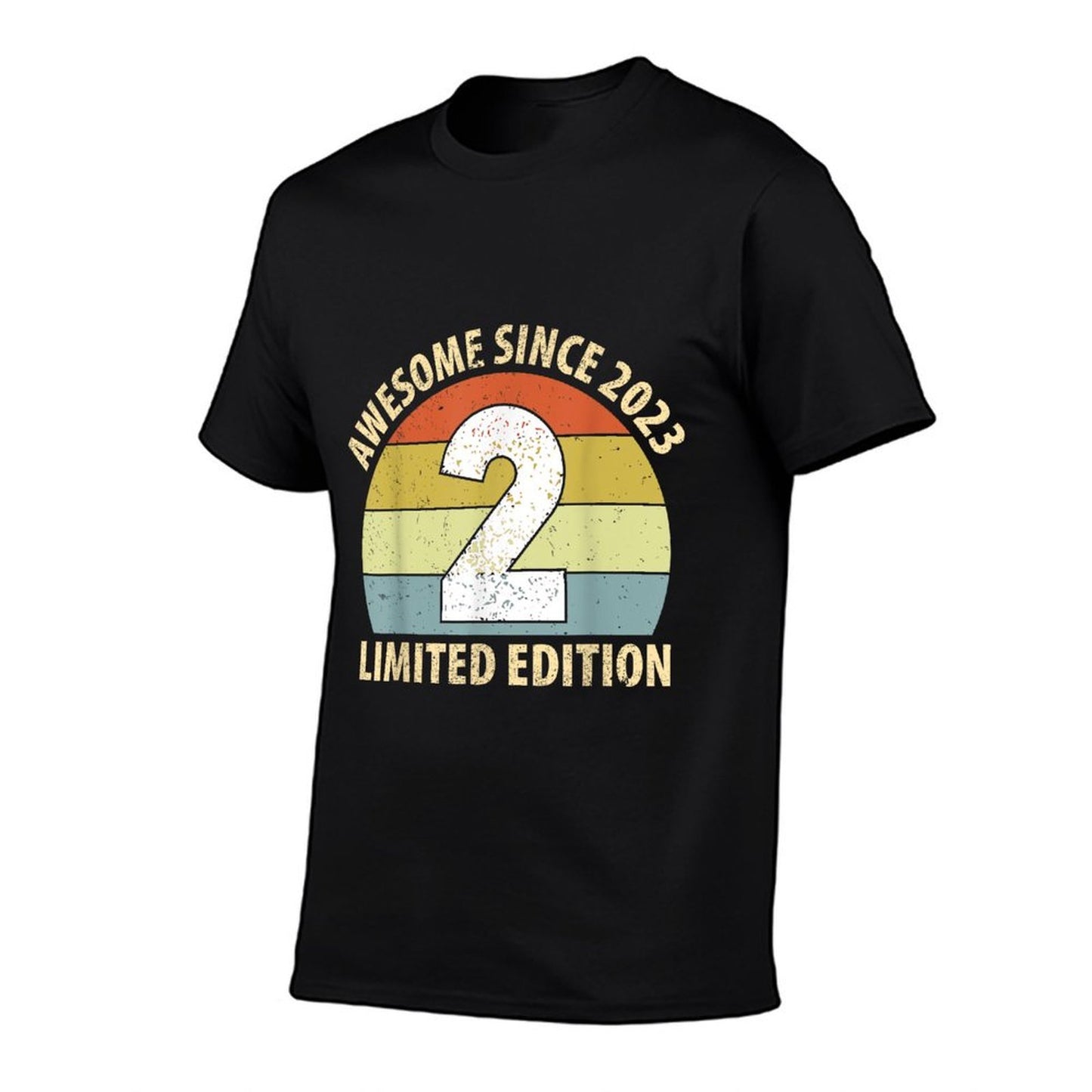 2 Year Old Birthday Boy Party Outfit 2nd Birthday Toddler Slim-fit Cut T-Shirt