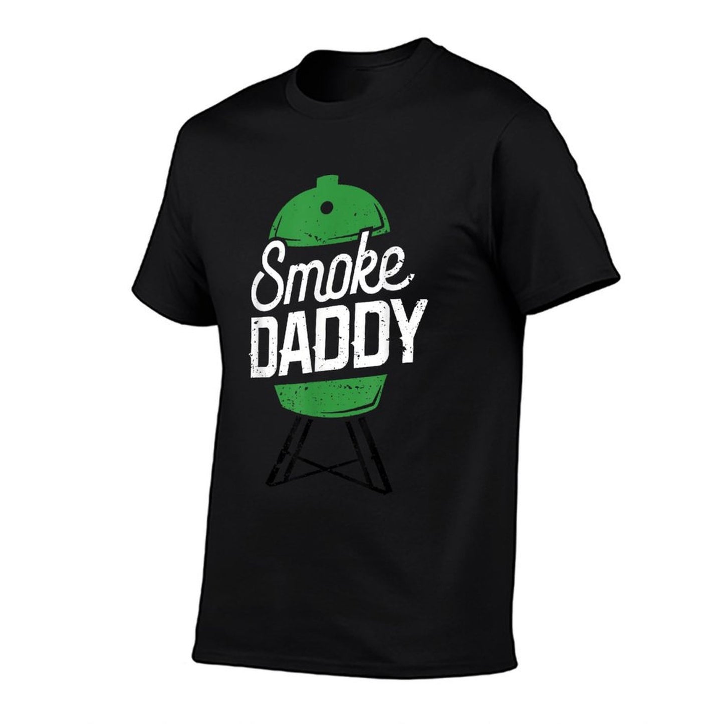 Smoke Daddy Green Egg Pitmaster Dad Tshirt BBQ Grill  Relaxed-fit T-Shirt
