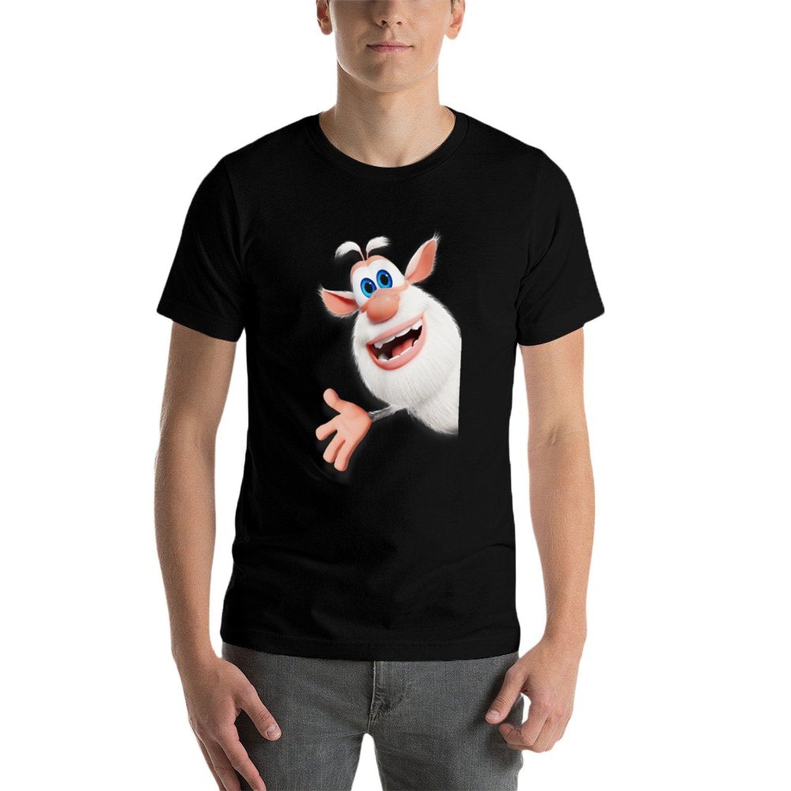 Booba Cartoon Character Merch  Breathable T-Shirt