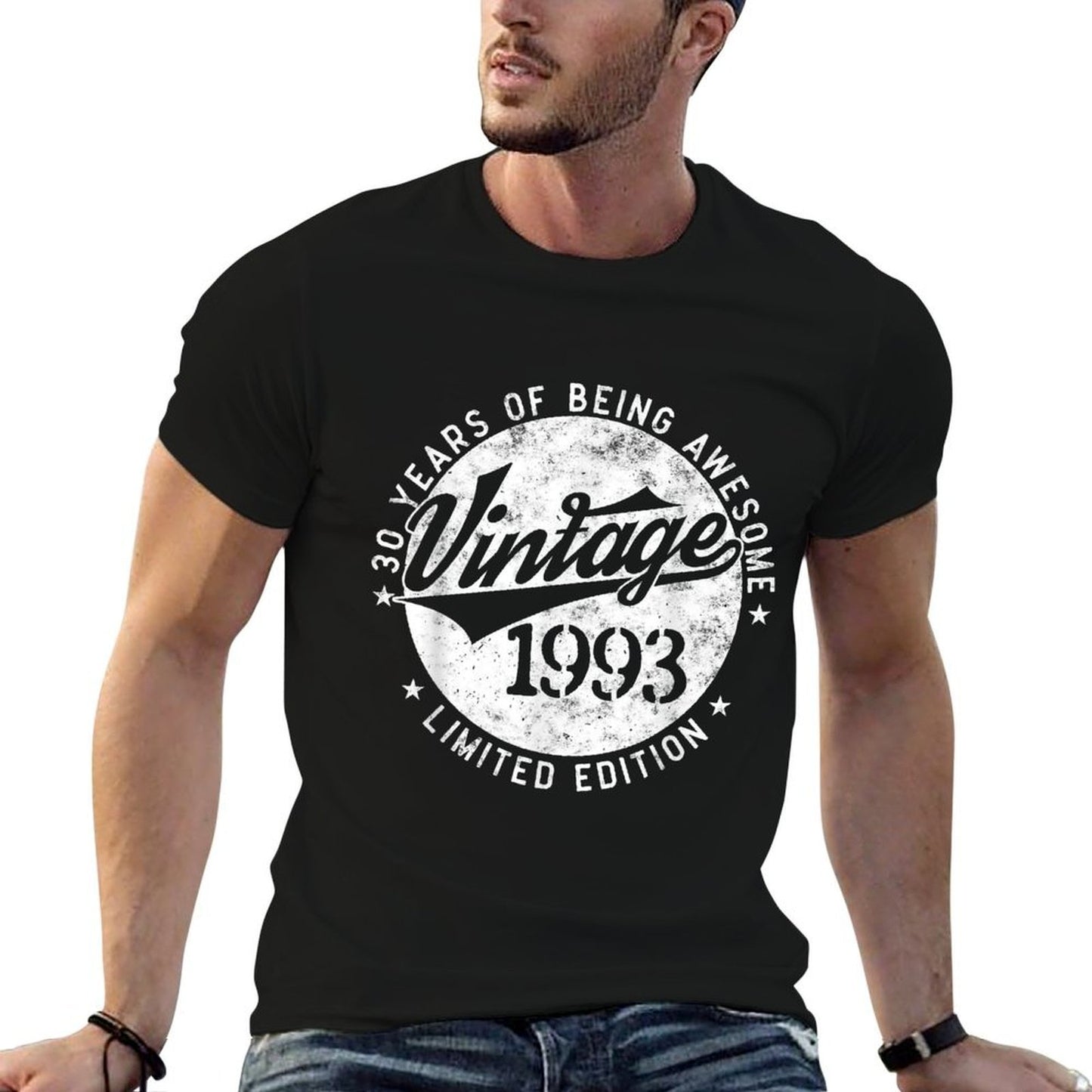 30 Year Old Gifts Vintage 1993 Limited Edition 30th Birthday Odor-resistant T-Shirt