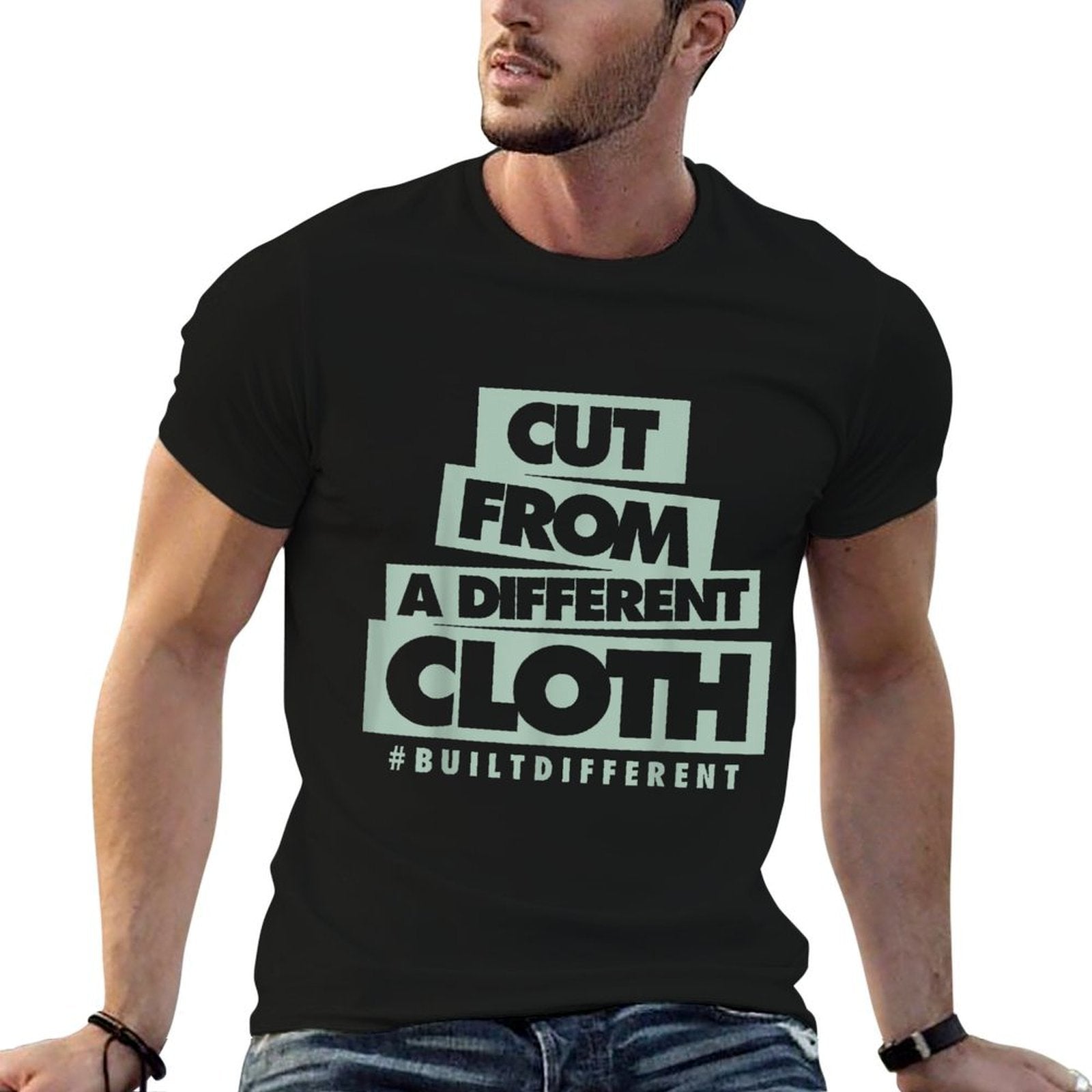 4s Seafoam Green White Color Match  Fade-proof Color T-Shirt