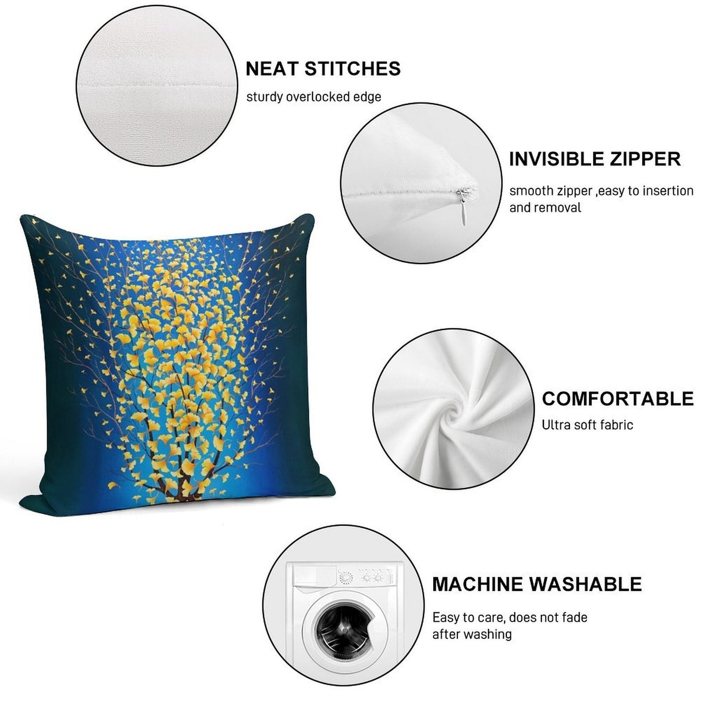 Symphony Soft Warmth Comfort Throw Pillow