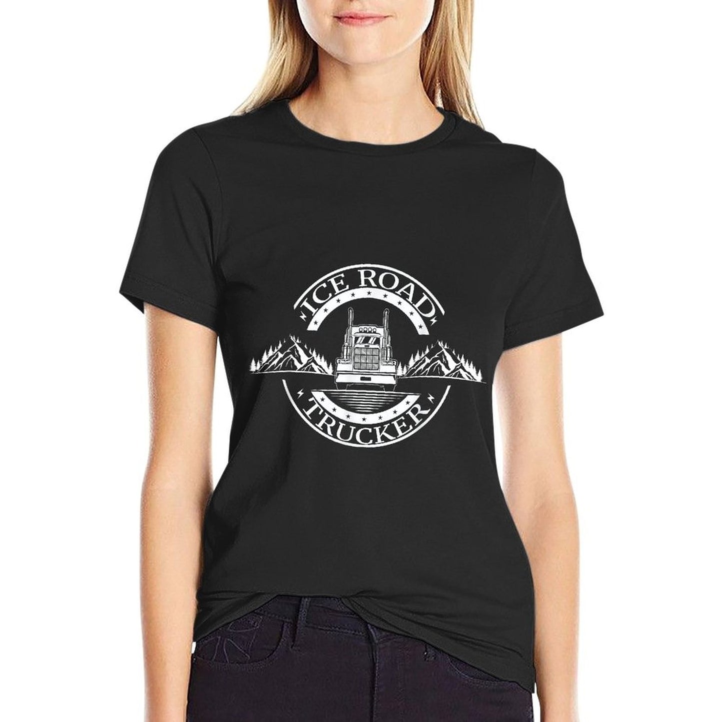 Winter Ice Road Trucking Alaska Trucker Ice Road Truck Durable T-Shirt