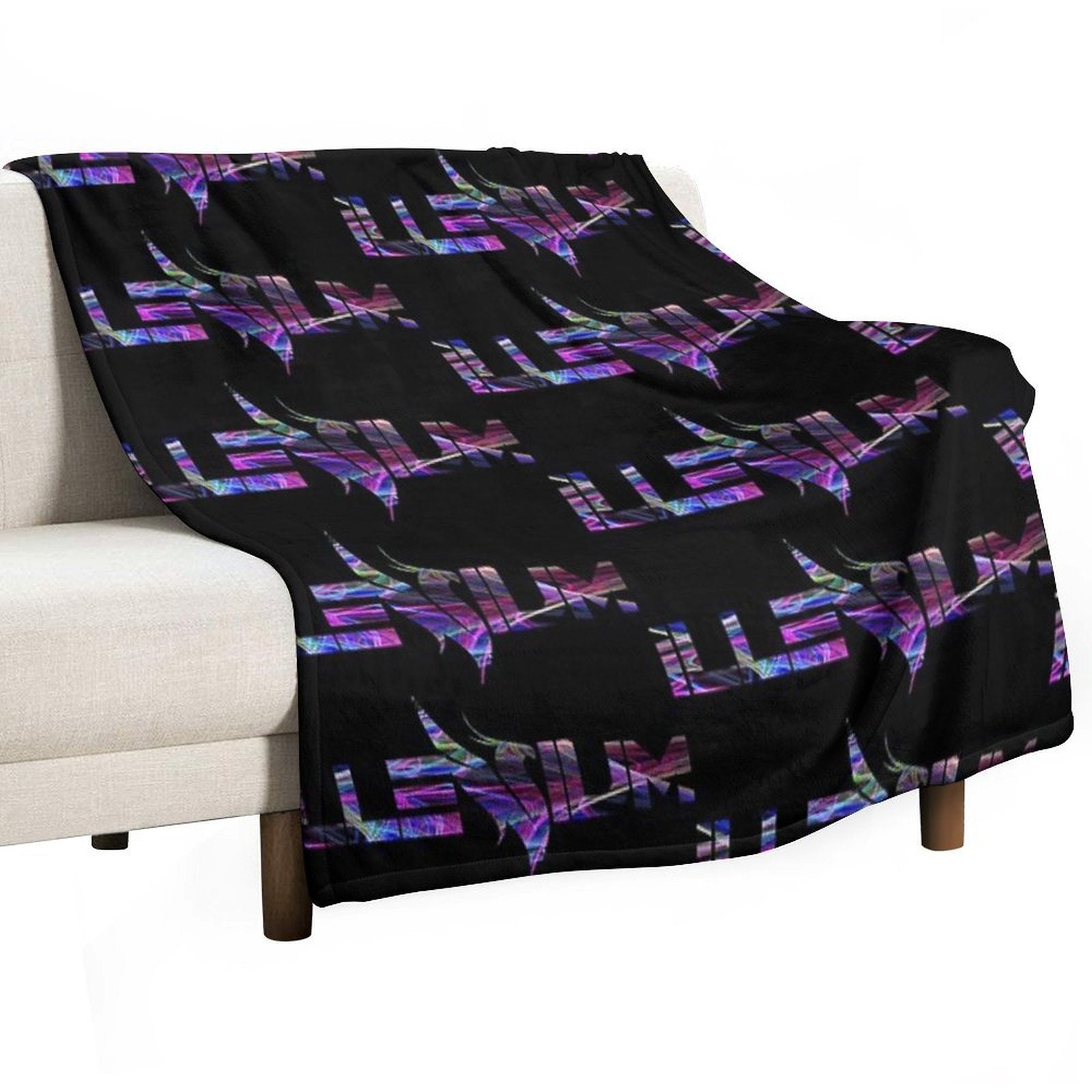 Illenium Rave EDM Fanart Premium Throw Blanket