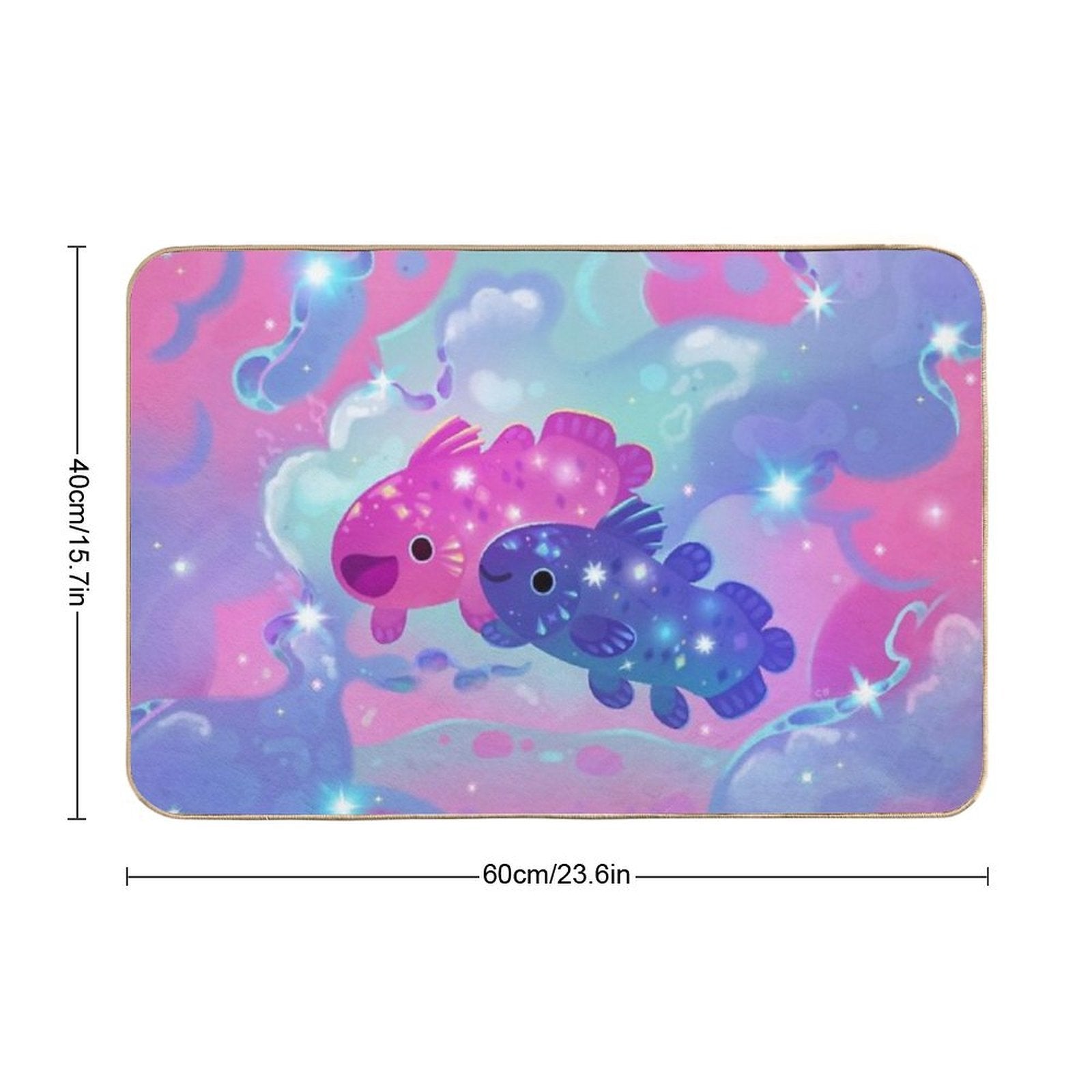 Coelacanth  Eco-Friendly Bath Mat