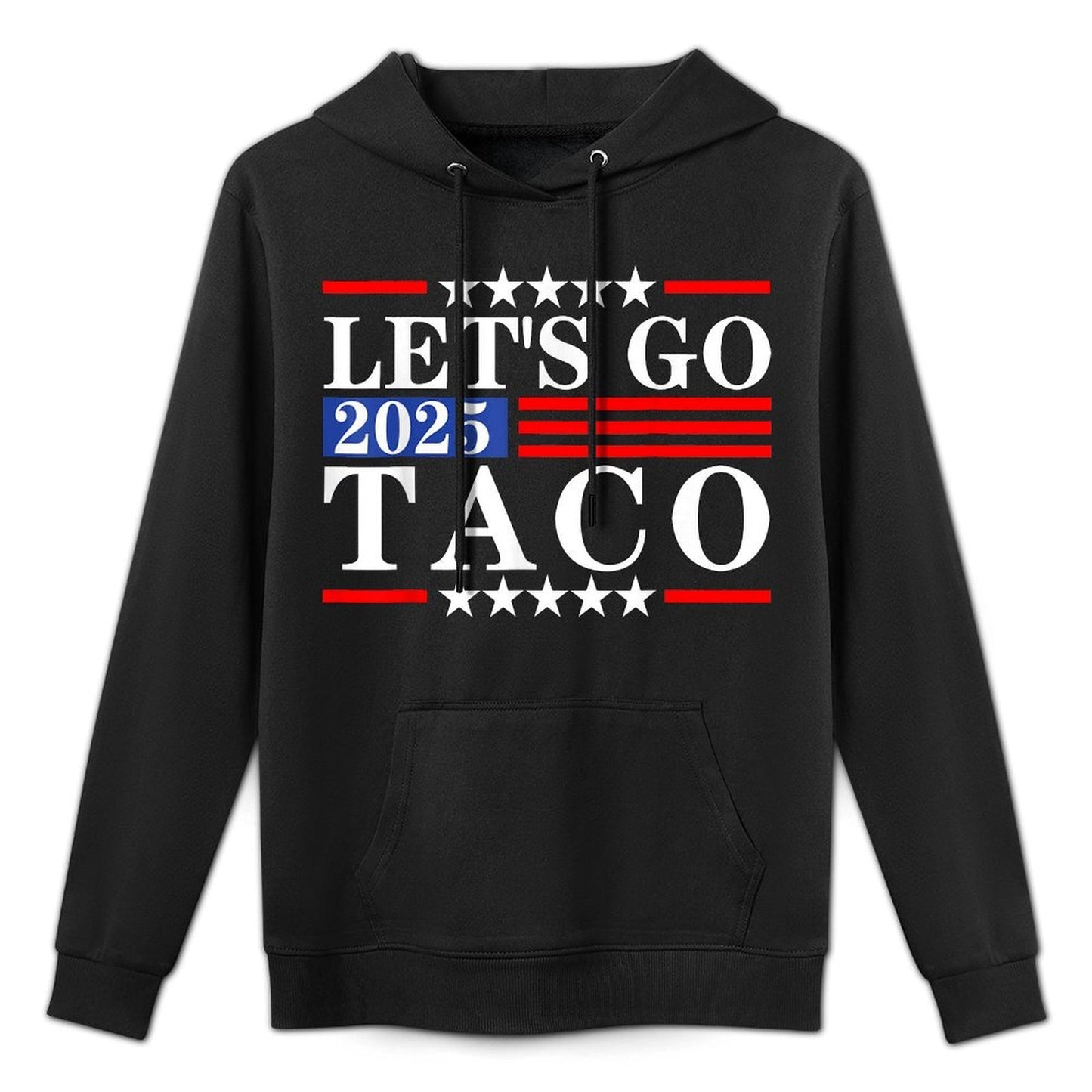 Taco Trump Trump Always Chickens Out Lets Go Taco Shape Retention Hoodie