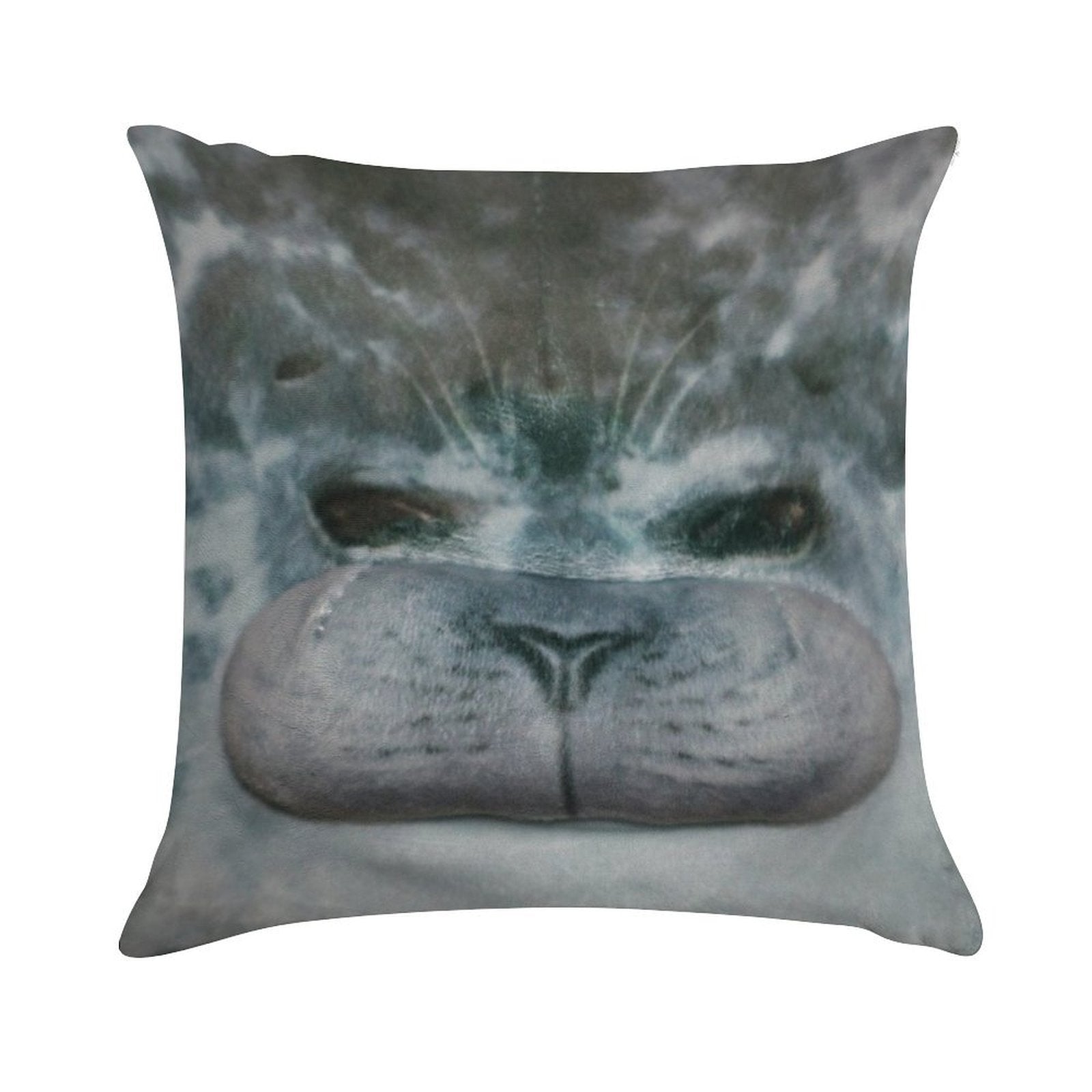 Chubby Blob Seal Soft Ultra-Soft Texture Throw Pillow