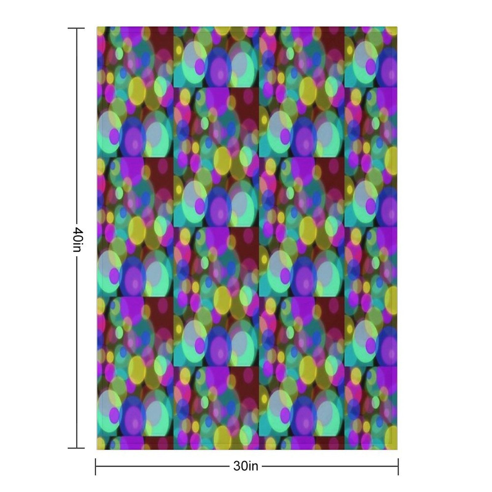 Field of Lights Gift-ready Throw Blanket