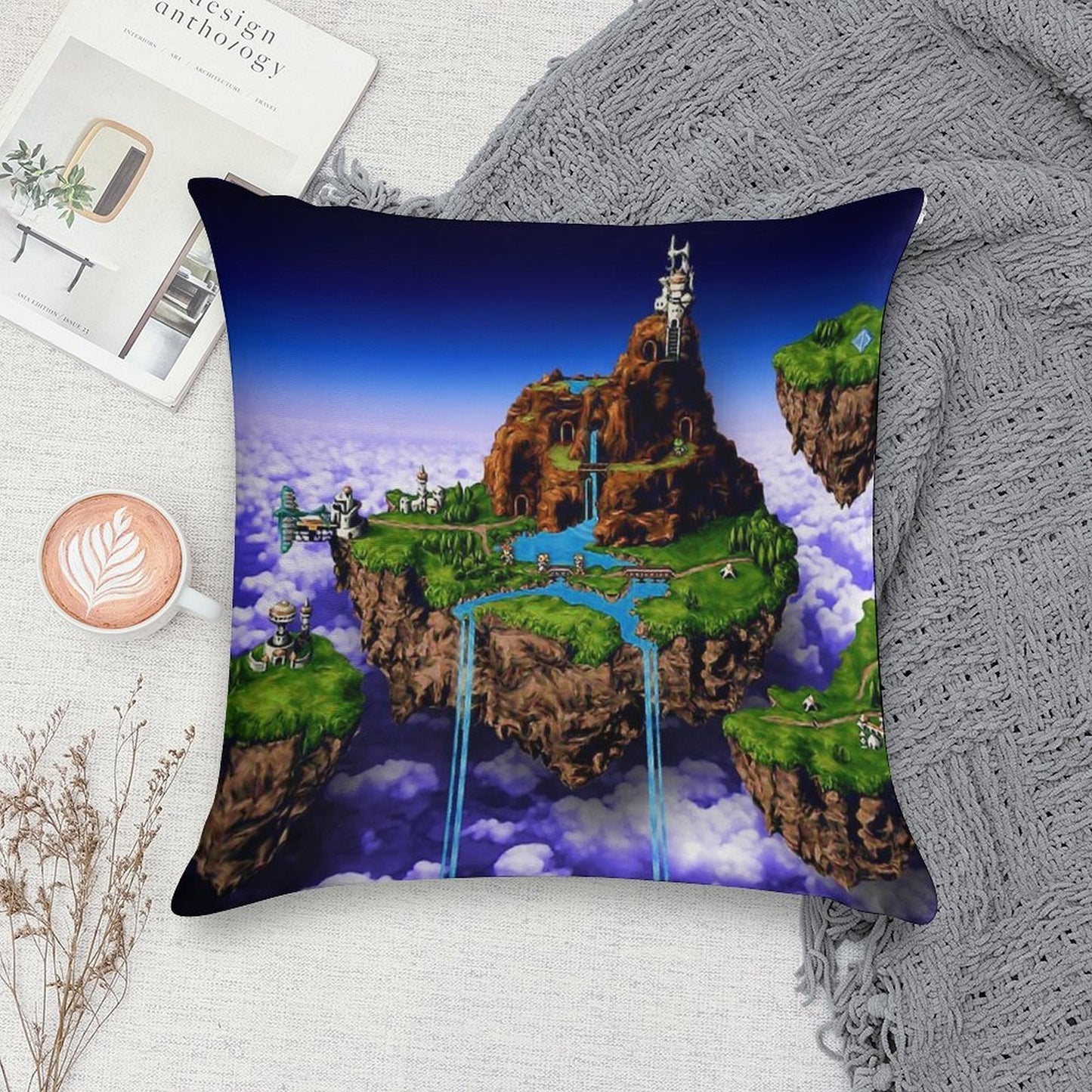 Zeal Custom Design Soft Decorative Cover Throw Pillow