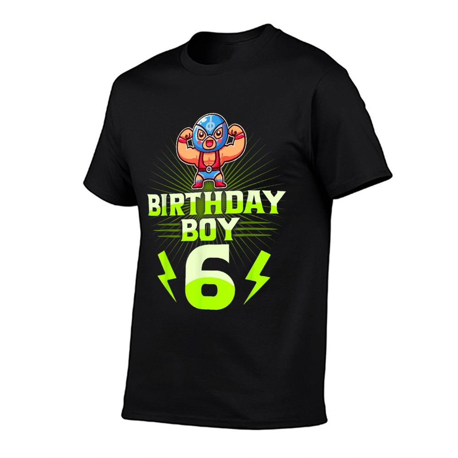 6th Birthday Boy 6th Year Old Wrestling Wrestle  Breathable T-Shirt