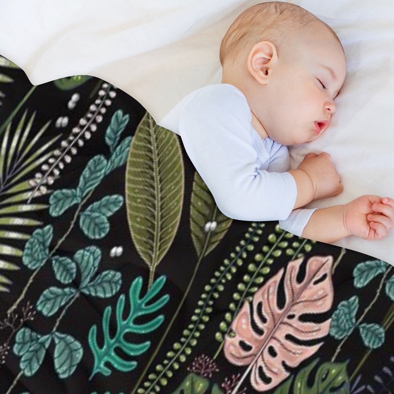 Tropical Dream Travel-friendly Throw Blanket