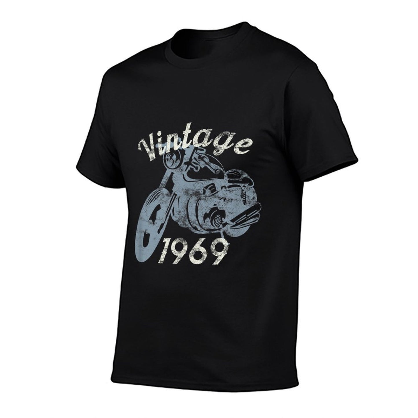Vintage Motorcycle 1969 50th Birthday Lightweight T-Shirt