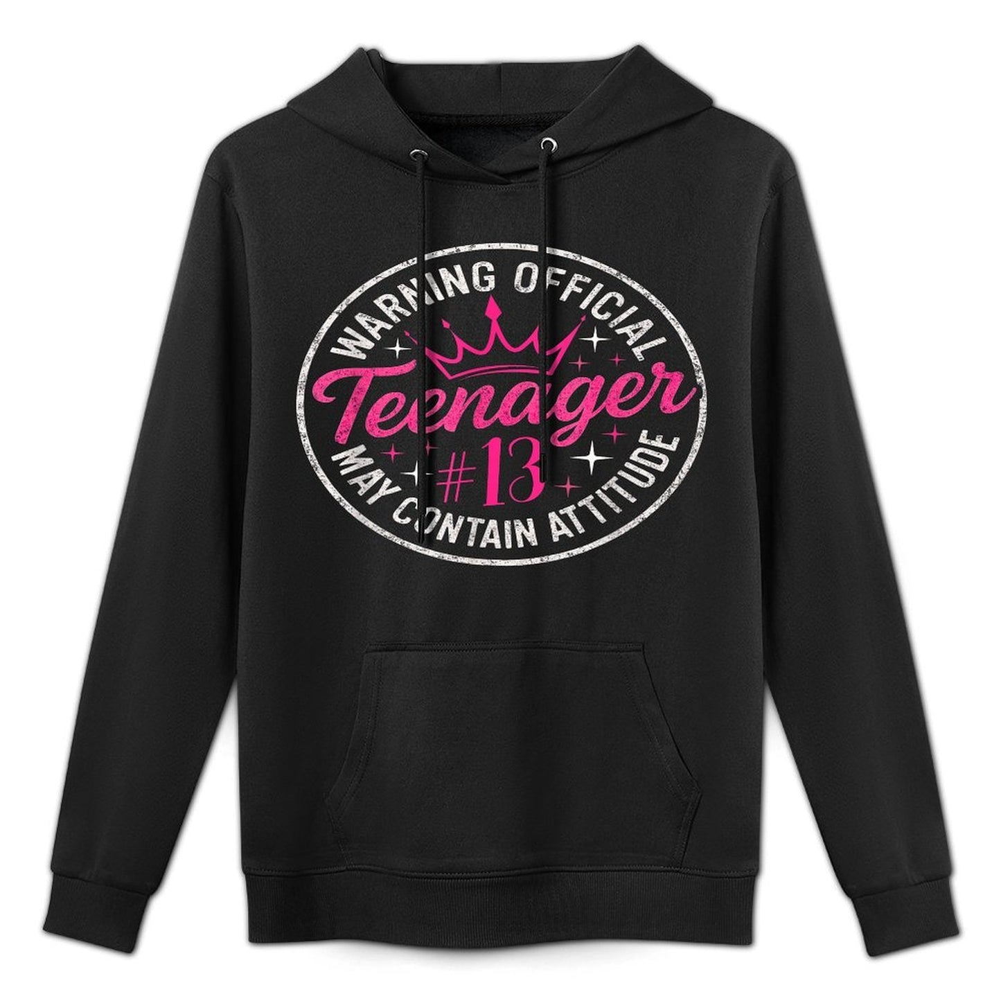 13th Birthday Girl Officialnager 13 Year Old Birthday Pilling-Resistant Hoodie