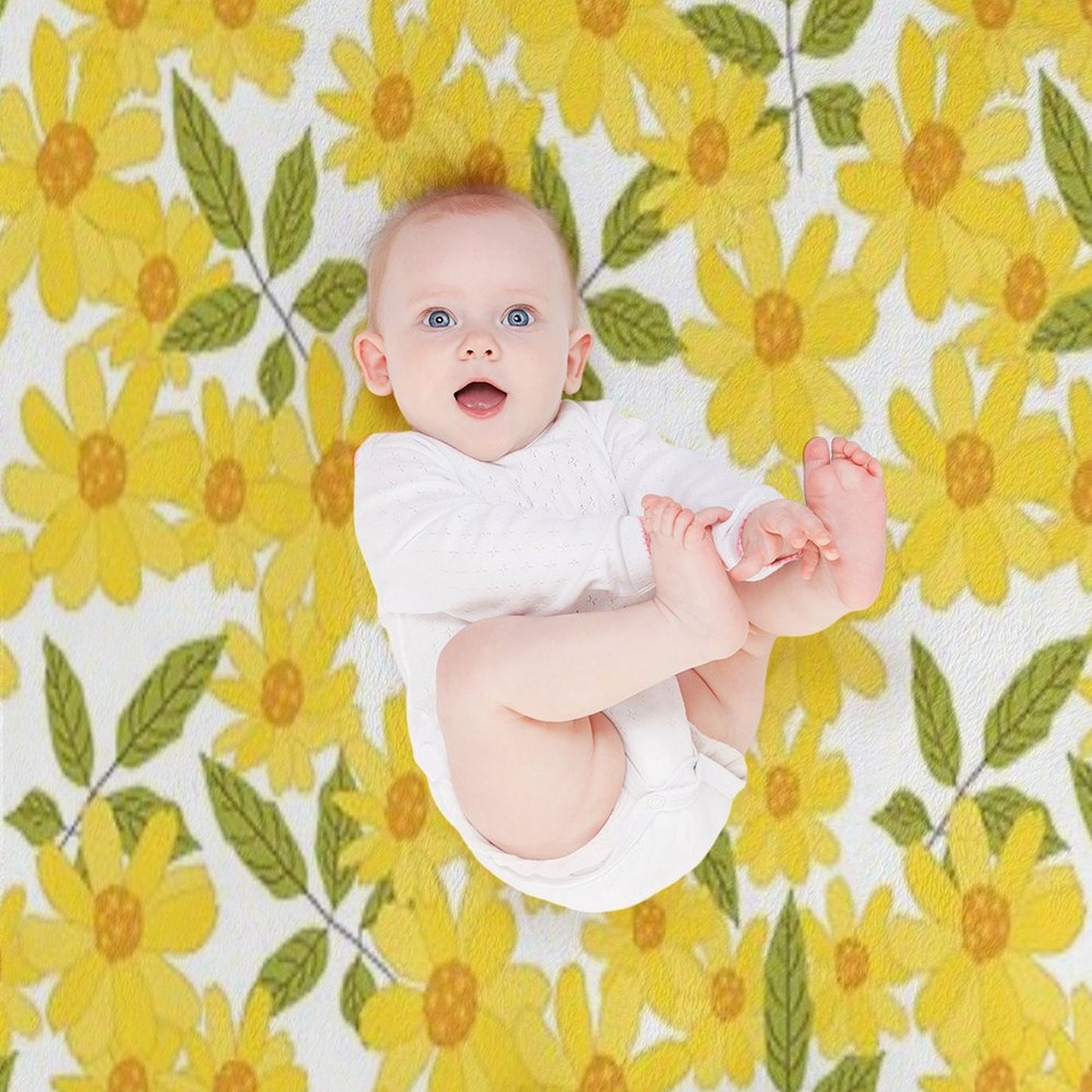 Yellow Zinnias All-season Throw Blanket