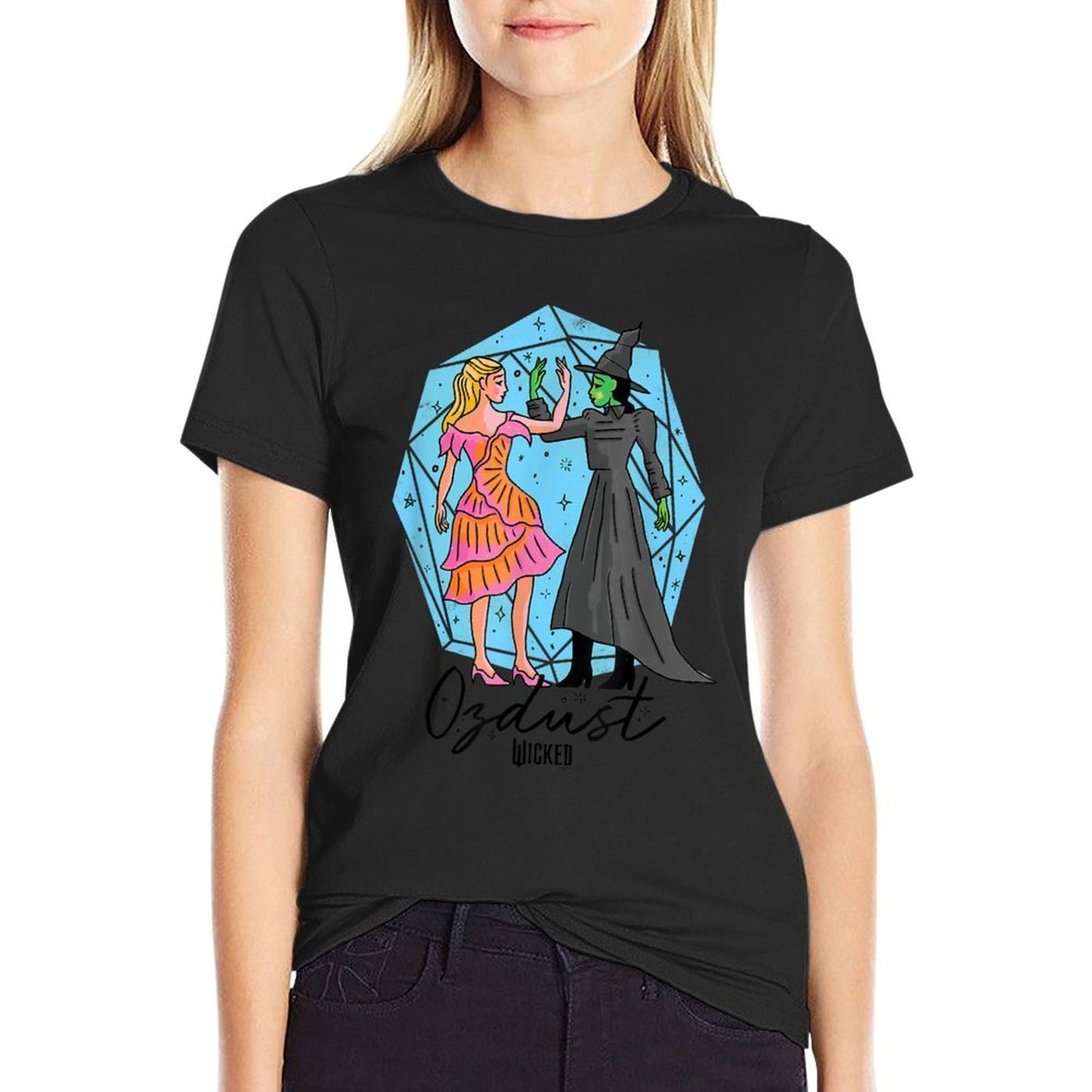 Wicked Glinda & Elphaba Ozdust Wrinkle-resistant T-Shirt