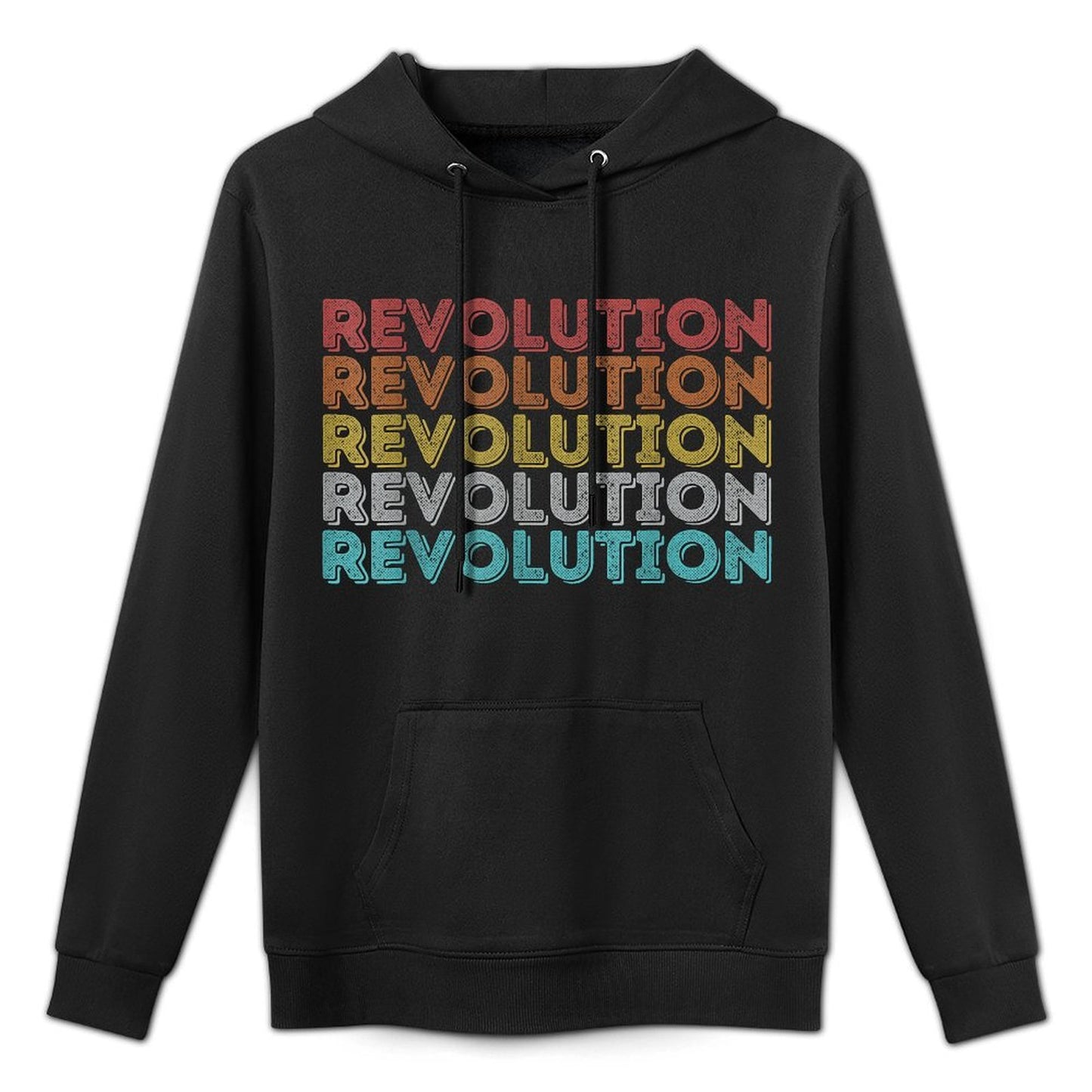 Vintage Retro Revolution Versatile Streetwear Hoodie