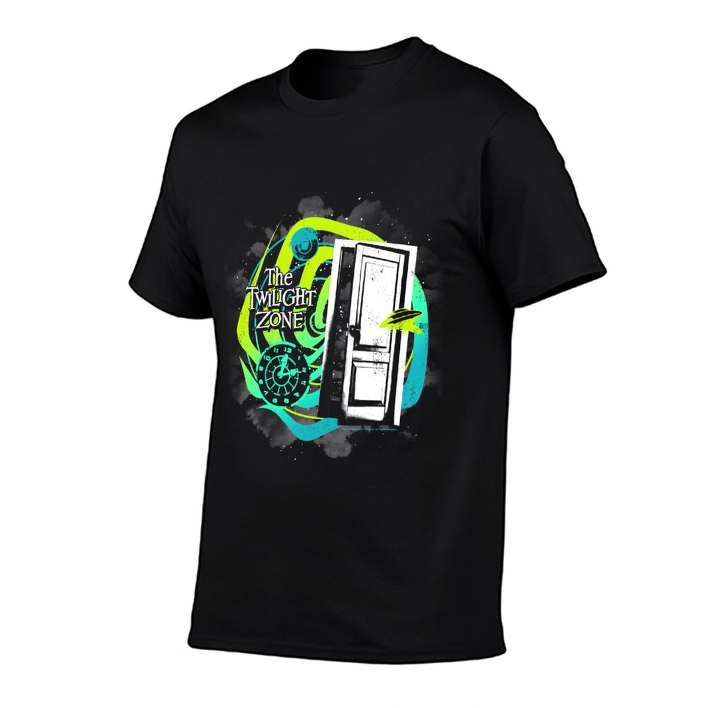 The Twilight Zone Galactic Mystery Logo Graphic-printed T-Shirt