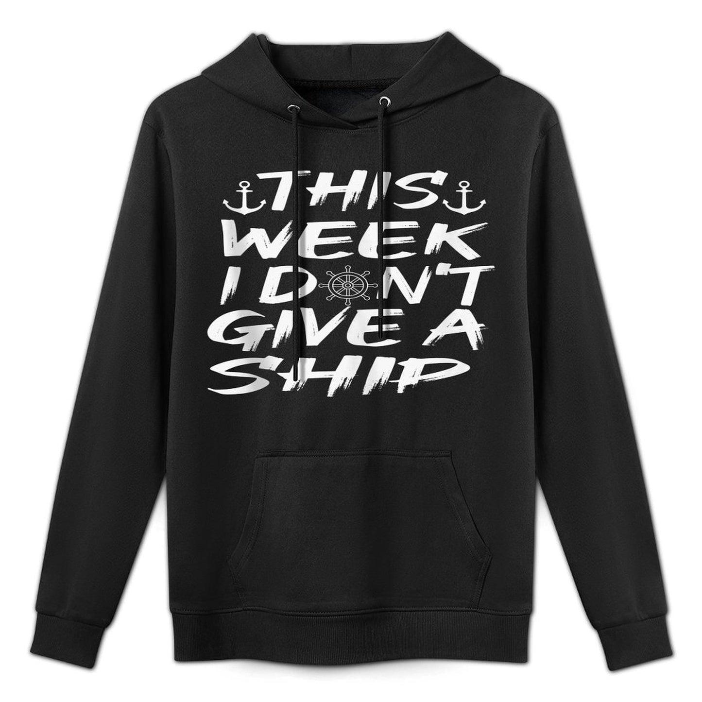 This Week I Dont Give A Ship Funny Cruise Boat Shrink-Resistant Hoodie