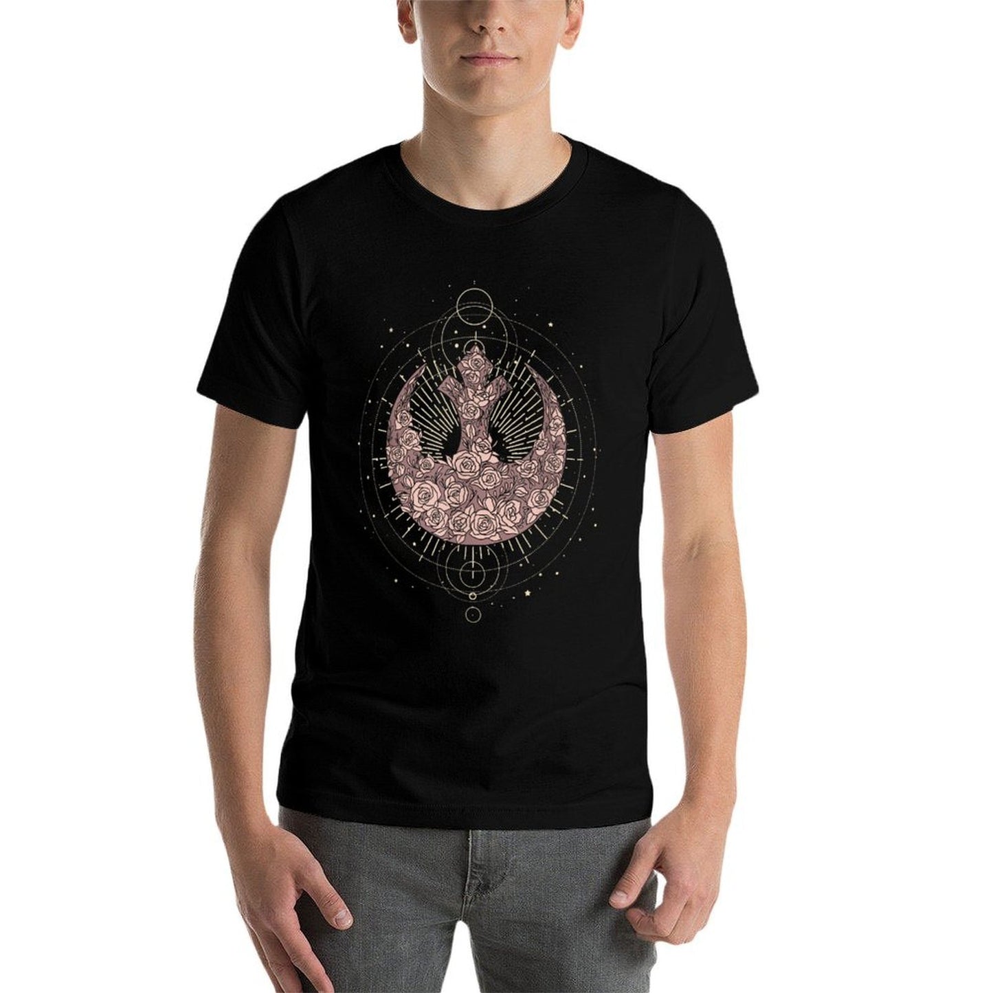 Star Wars Celestial Rose Rebel Comfortable T-Shirt