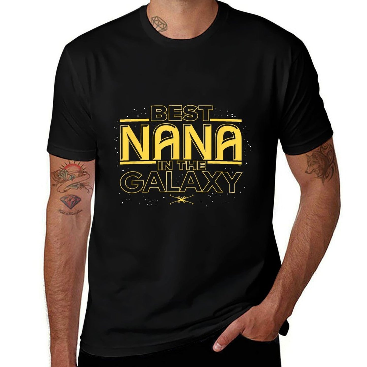 Star Wars Best Nana in The Galaxy Birthday Mother’s Day Breathable T-Shirt