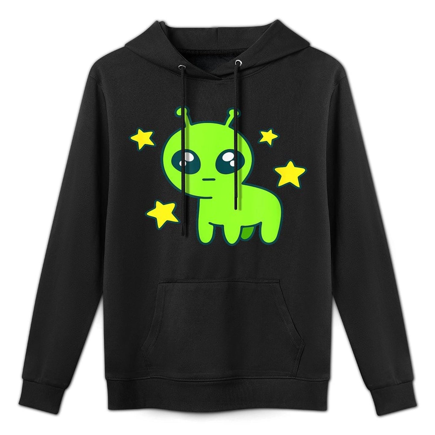 TBH Autism Creature Meme Alien Medium-Weight Fabric Hoodie