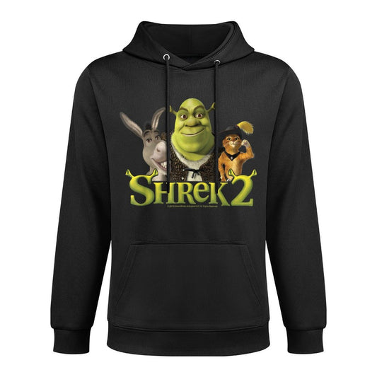 Shrek 2 Donkey & Puss In Boots Best Friends Durable Construction Hoodie