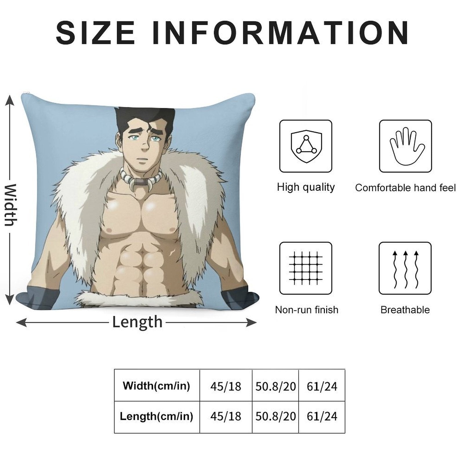 Bara Bolin Soft Skin-Friendly Throw Pillow