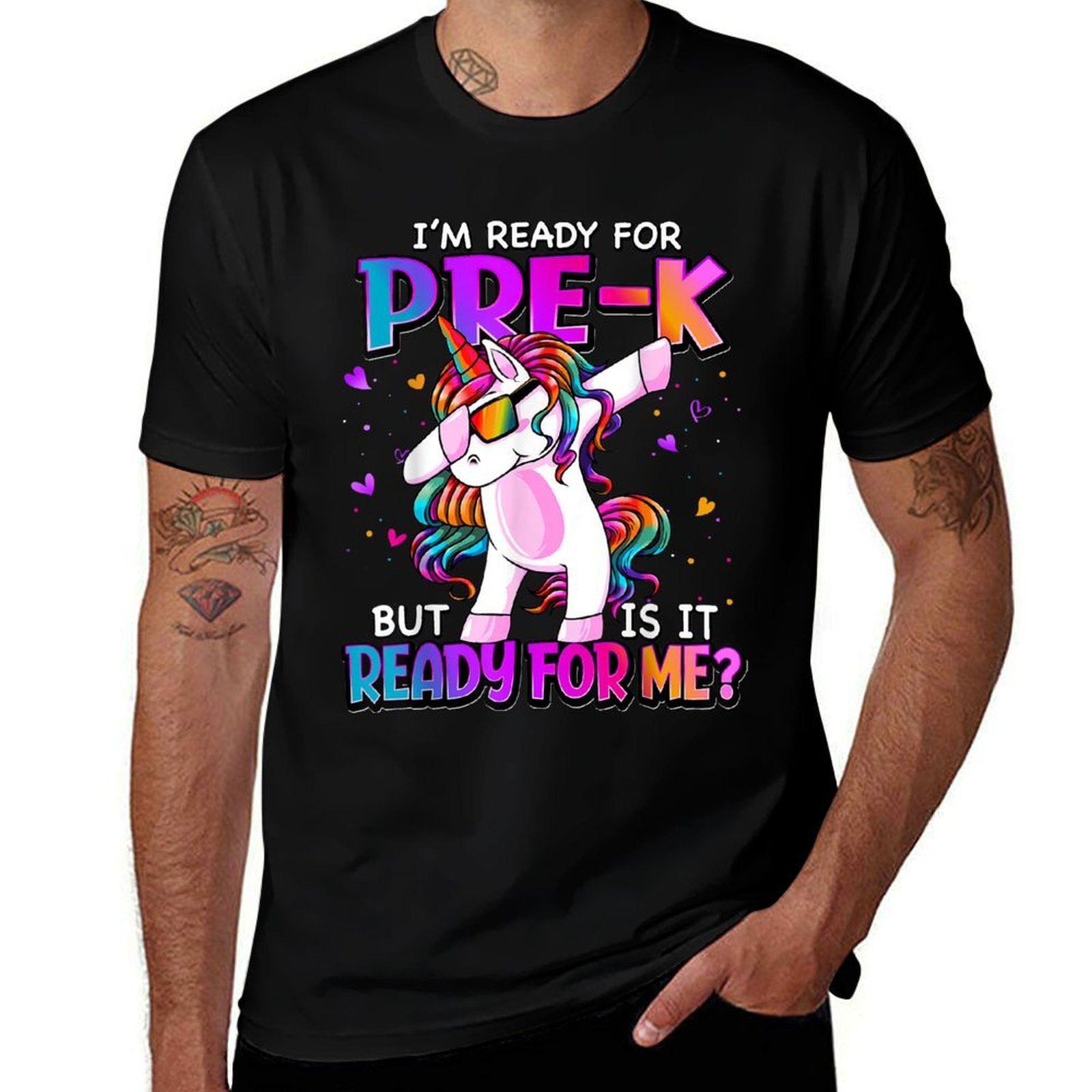 Im Ready For Pre-K Back To School Pre-K Girls  Easy-care T-Shirt