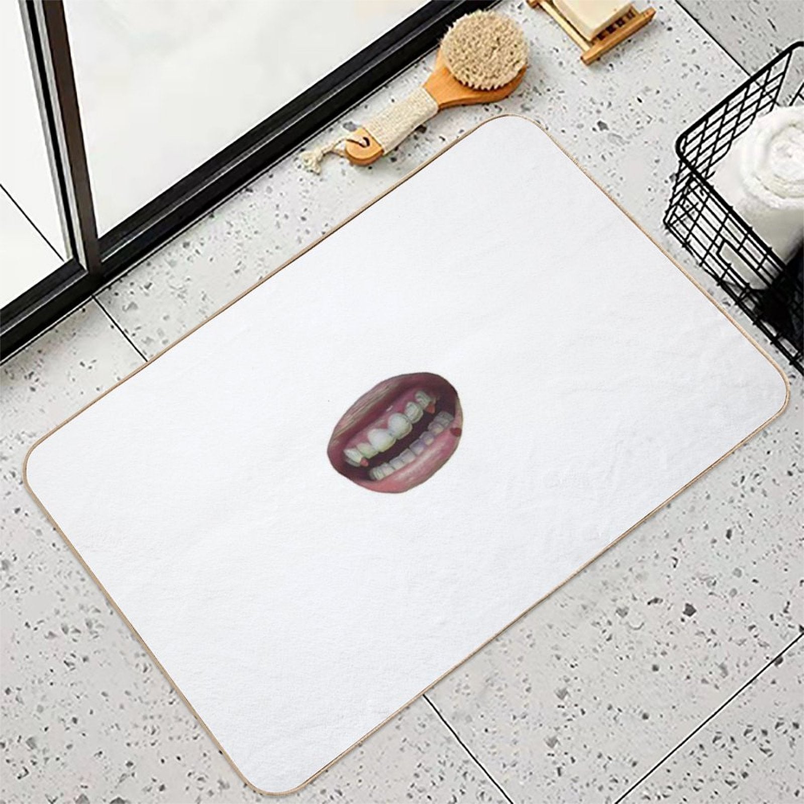 A Bite of Glitter  Versatile Bath Mat