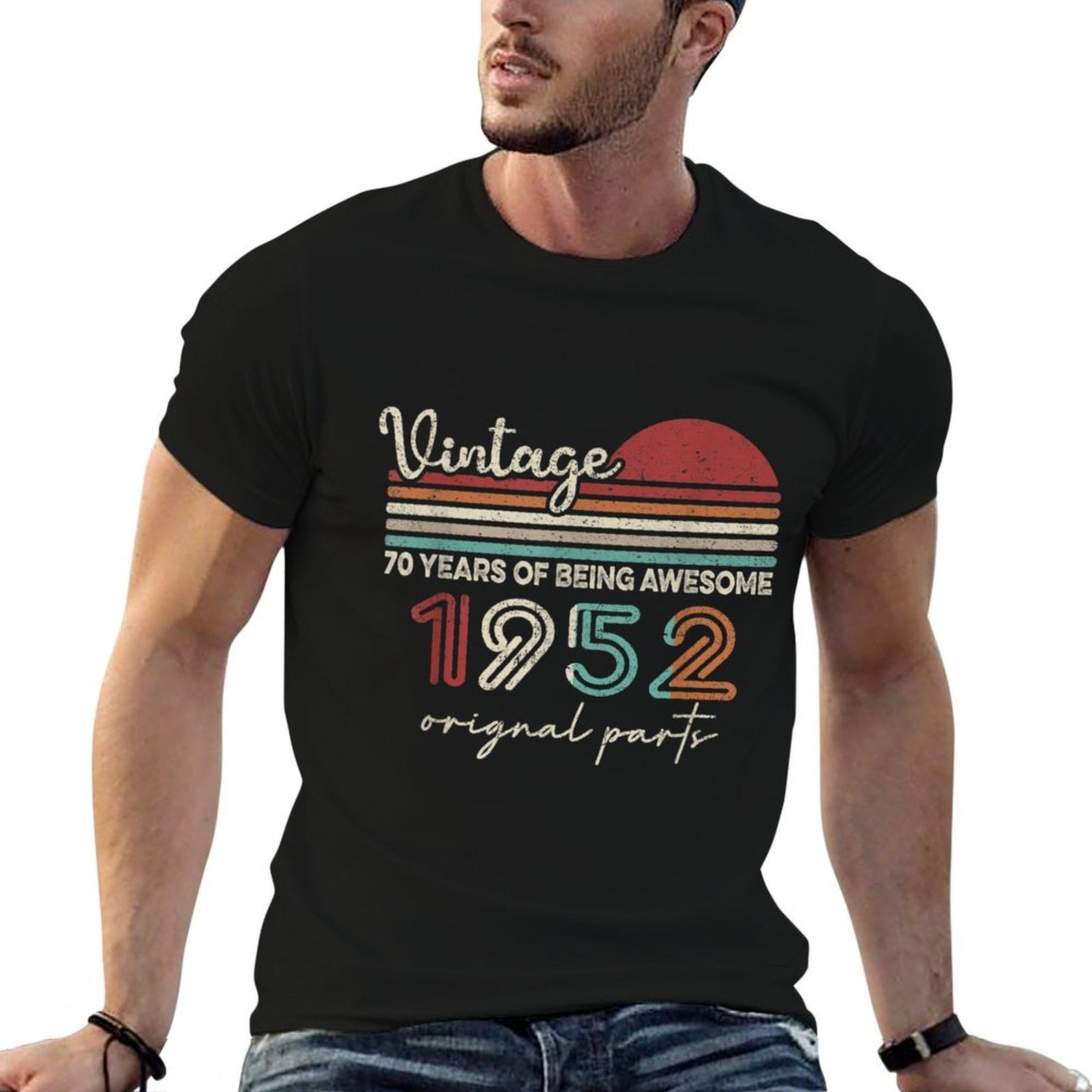 70 Year Old Gifts Vintage 1952 Limited Edition 70th Birthday  Soft T-Shirt