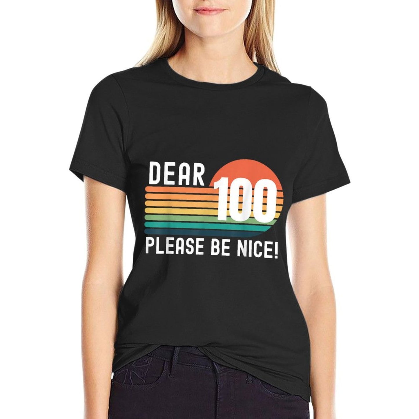 100 Year Old Birthday Retro Birthday Its My 100th Birthday Lightweight T-Shirt