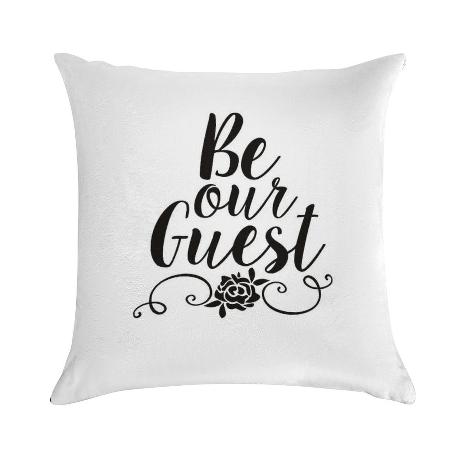 Be Our Guest Soft Warmth Comfort Throw Pillow
