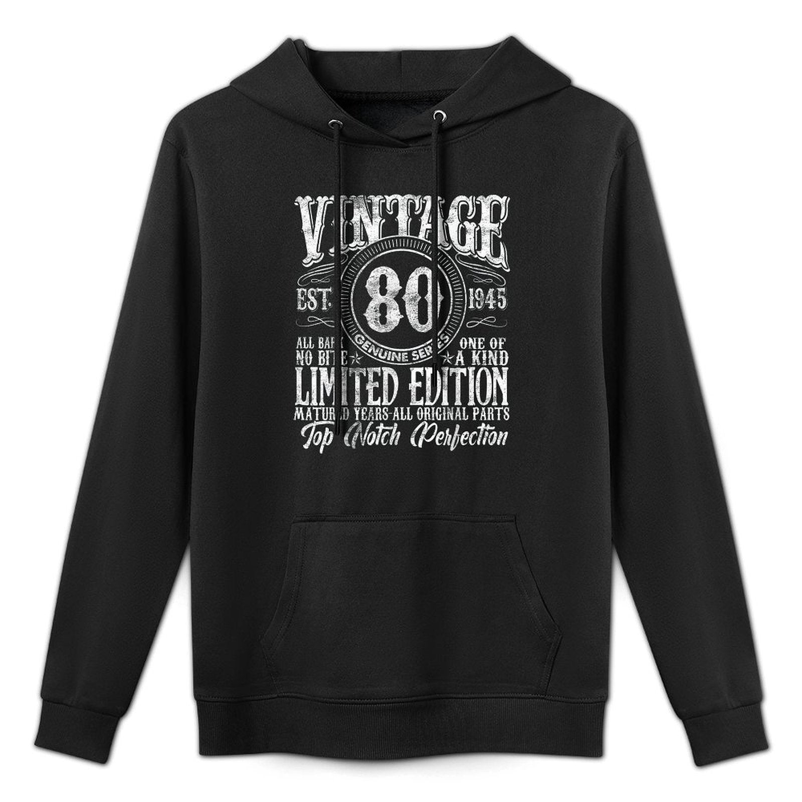 80 Year Old Gifts Vintage 1945 Limited Edition 80th Birthday Easy Care Hoodie