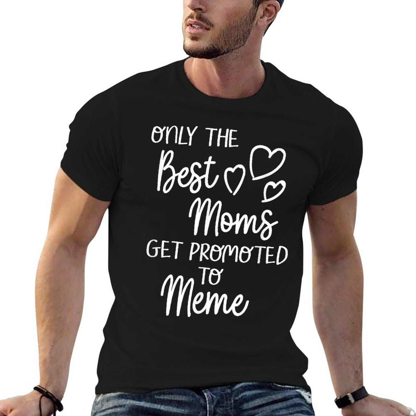The Best Moms Get Promoted To Meme for Special Grandma Moisture-wicking T-Shirt