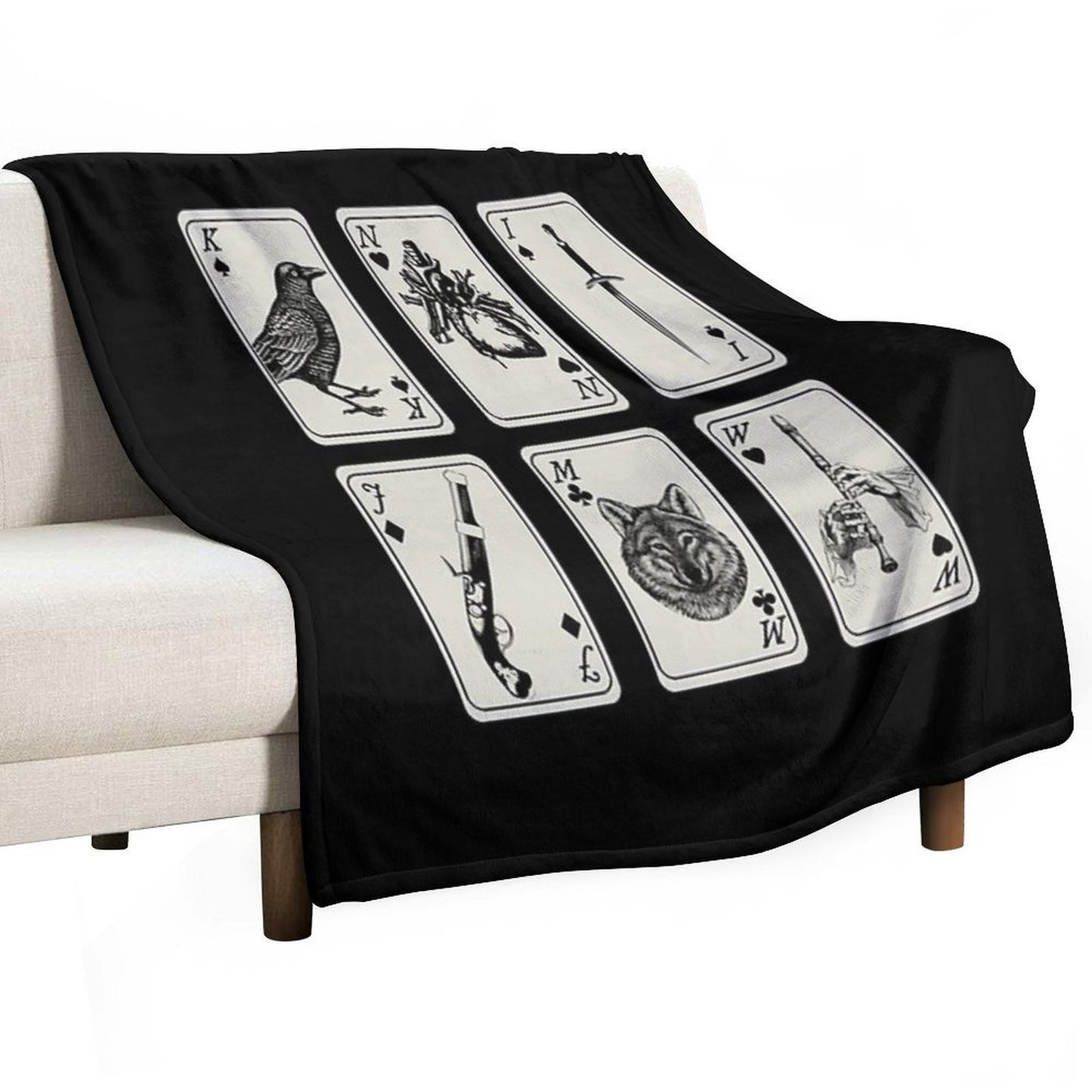Six Of Crows T-ShirtSix of Crows Travel-friendly Throw Blanket