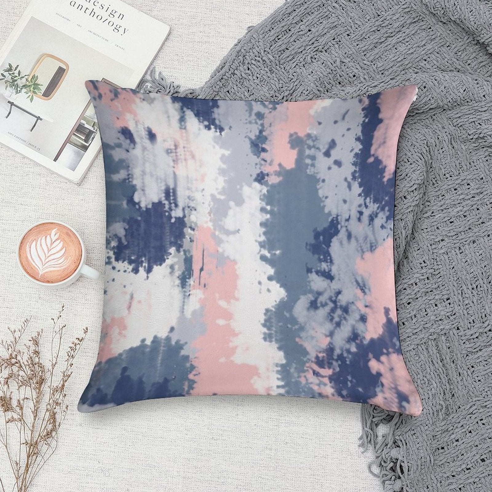 Abstract Art Print Soft Warmth Comfort Throw Pillow