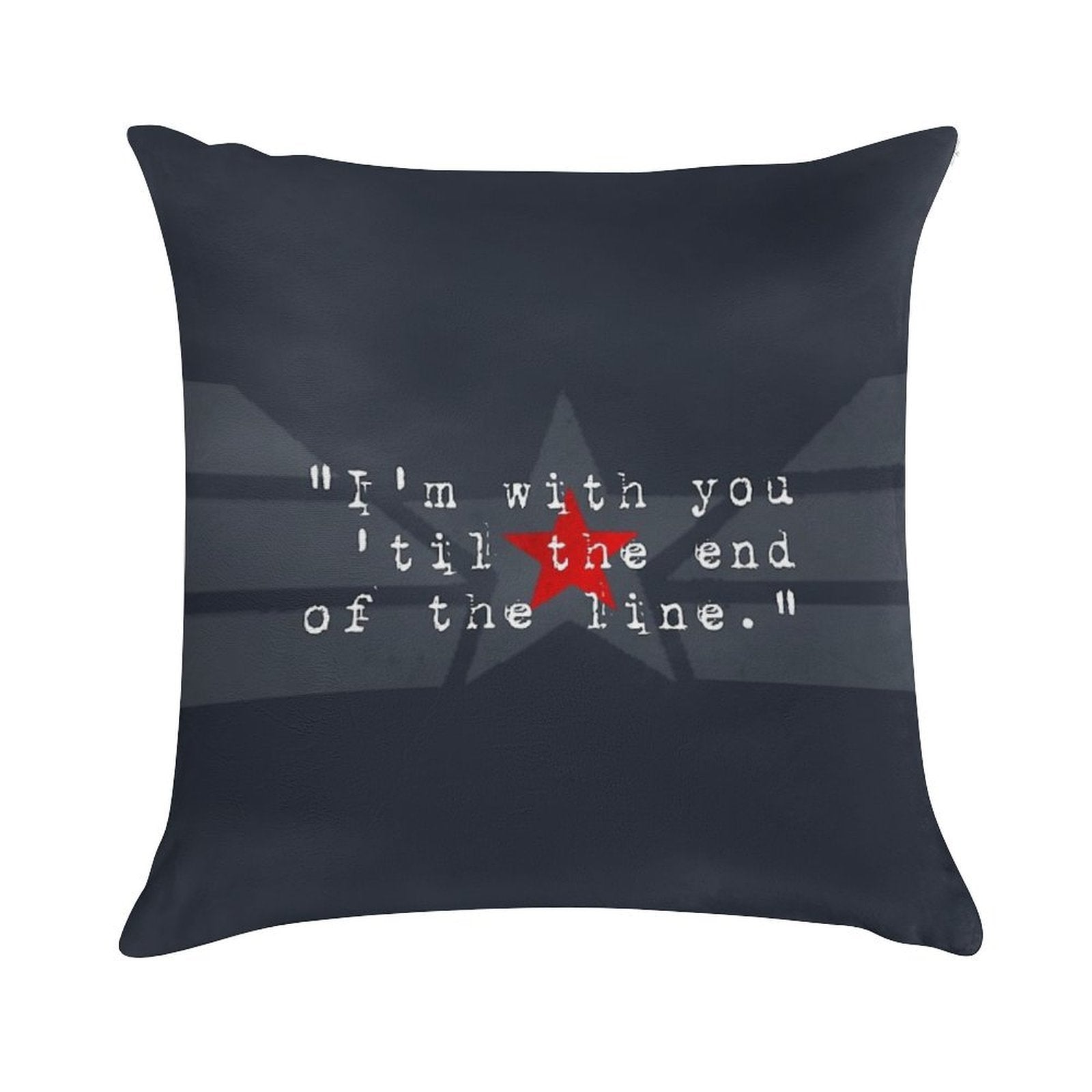 Cap & Bucky Soft Ultra-Soft Texture Throw Pillow