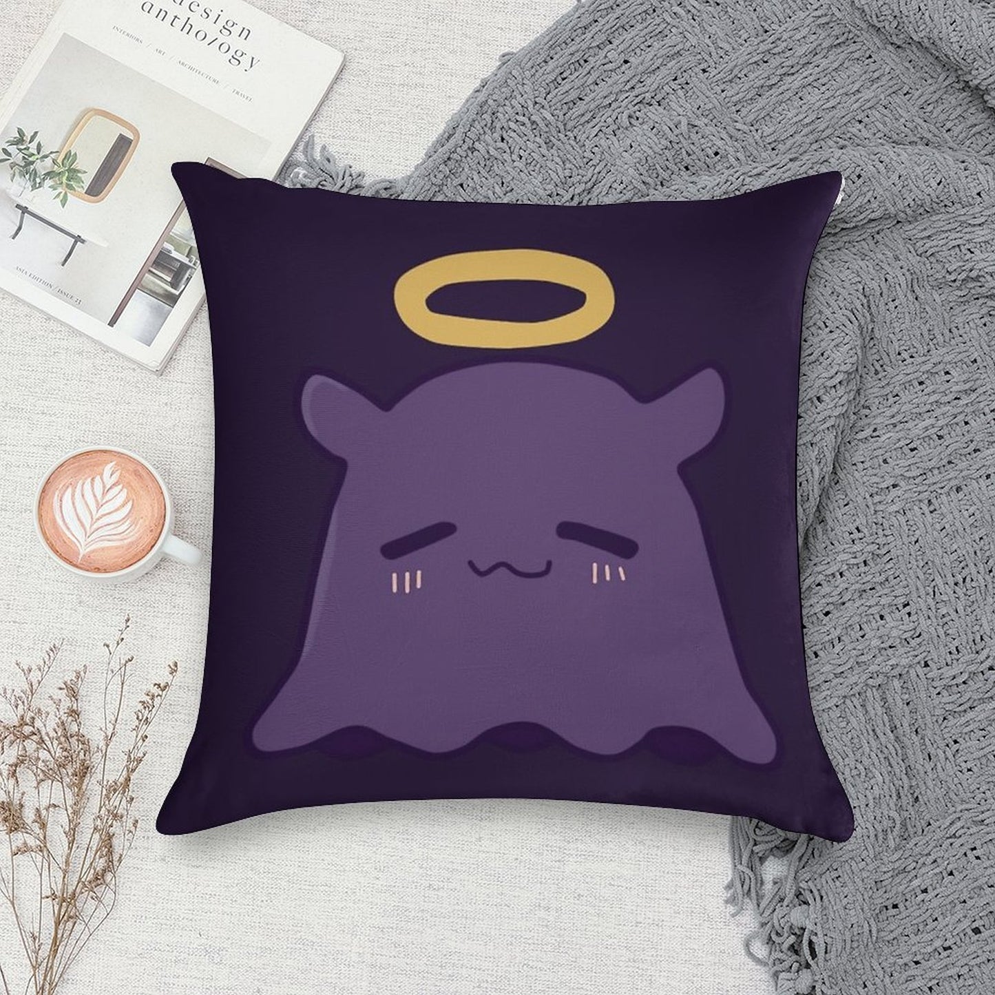 Tako Ina Soft Fade-Resistant Throw Pillow