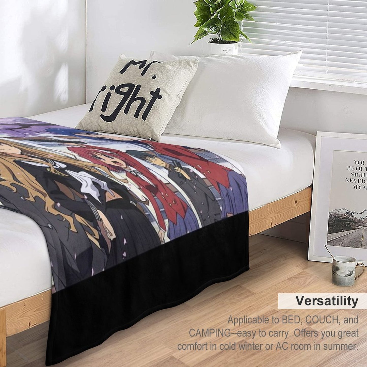 Toradora Eco-conscious Throw Blanket